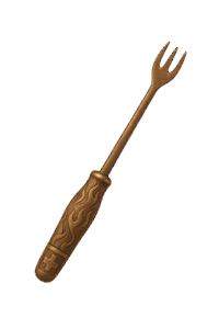Fourchette à fondu bronze